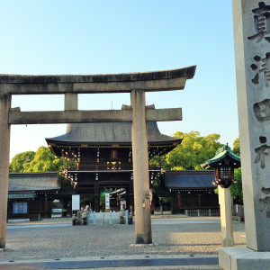 真清田神社正面から。|373616さんの真清田神社 参集殿の写真(147462)