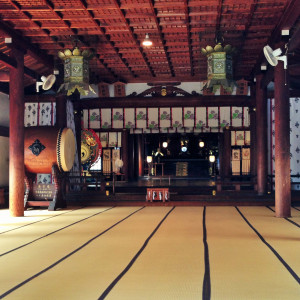 神前挙式が行われる御本殿。|373616さんの真清田神社 参集殿の写真(147466)