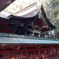 幣殿・本殿・透塀外観