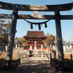 石鳥居・神橋・随神門|373703さんの伊賀八幡宮の写真(143159)