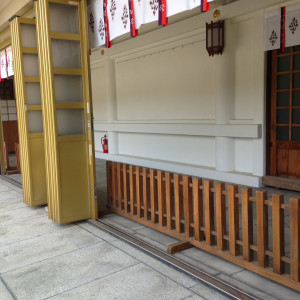 本殿横の通路です|373962さんの福岡縣護国神社の写真(130977)