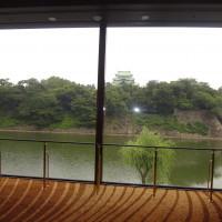 窓から名古屋城が見られます