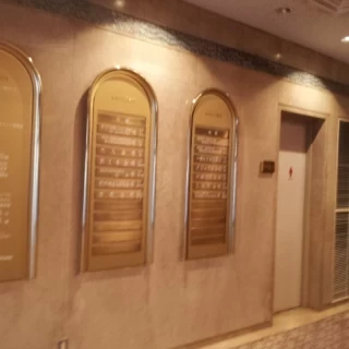 ロビーの案内板