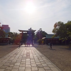 正面の鳥居です！|374916さんの豊國神社（大阪）の写真(136700)