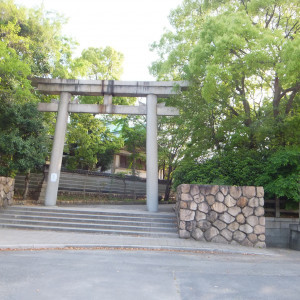 入口の鳥居です☆立派です☆|374916さんの豊國神社（大阪）の写真(136704)