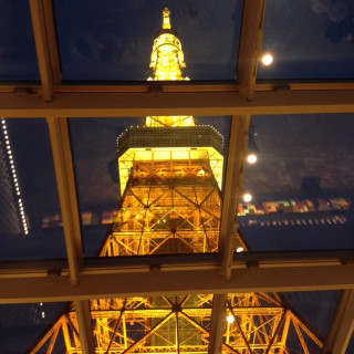 チャペルからの見える東京タワー