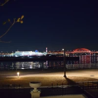 ガーデンからの夜景