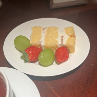 ウェディングケーキ。式場で作っていて、とても美味しい。