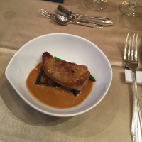 フォアグラとお茄子