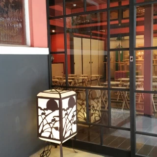 中にはの一角に挙式会場があります。