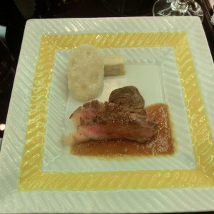 メインの肉料理です。和の中に洋風なイメージです。|377229さんの岐阜グランドホテルの写真(208613)