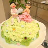 お飾りケーキ