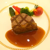 国産牛フィレ肉のグリエ