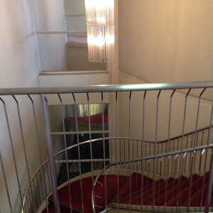 赤い絨毯の階段は味がある|378181さんの福岡サンパレスホテルの写真(157541)