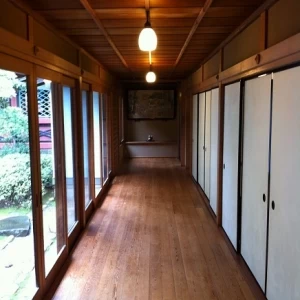 控室から挙式会場への廊下。|380206さんの根津神社の写真(277397)