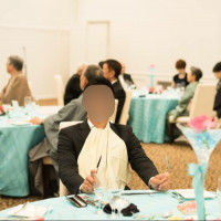 夏の結婚式らしく 爽やかなテーブルでした♪