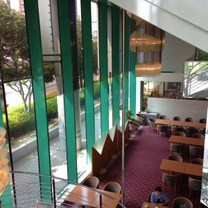 吹き抜けかつガラス張りは開放感がありました|382896さんの福岡リーセントホテルの写真(178297)