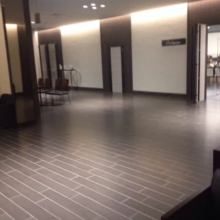 披露宴会場前