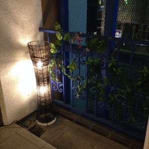 外にある照明が素敵|384492さんのアイピーホテルフクオカ(IP Hotel Fukuoka)の写真(186526)