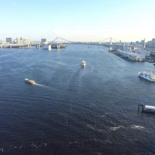 式場から見える海