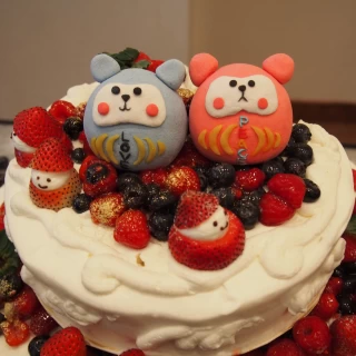 群馬なので達磨ケーキ