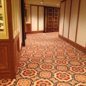 ロビーは高級絨毯の雰囲気|387604さんのリザンシーパークホテル谷茶ベイの写真(197044)