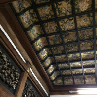 尾山神社、天井の絵が素晴らしい