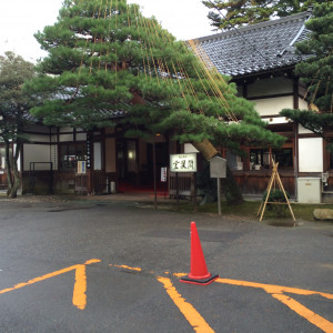 金渓閣入口です|388029さんの尾山神社結婚式場 金渓閣（営業終了）の写真(279448)