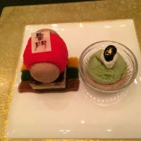 試食のデザート