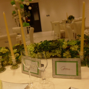 テーブル|389139さんのFAST WEDDING VITA  ファストウエディングヴィータ（営業終了）の写真(217834)