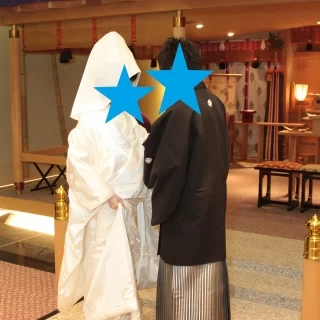 前撮り神前式