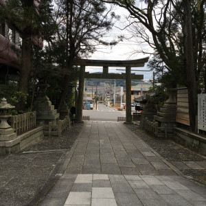 神社の入り口|391395さんの岡崎神社の写真(396389)