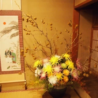 披露宴会場のしつらえ
