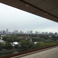 披露宴会場からの眺め