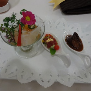 試食。|394321さんのレストランパンセ(東京グランドホテル内)の写真(214482)