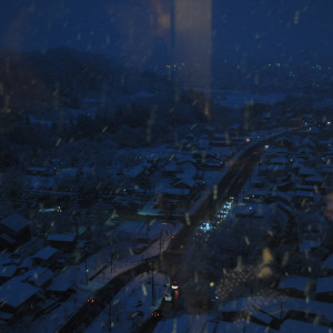 20階の披露宴会場から見える雪景色|395647さんの御宿東鳳の写真(216217)