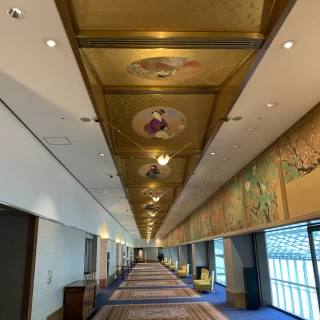 披露宴会場廊下
