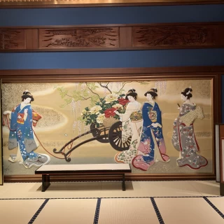 披露宴会場廊下