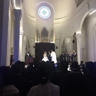挙式の様子
100名参列してくれました。