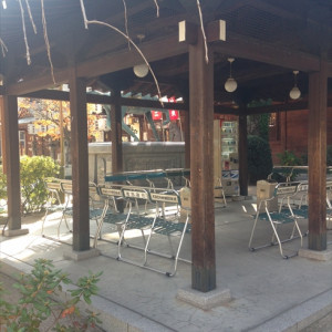 自由に座れる休憩所|397593さんの亀山神社の写真(220039)