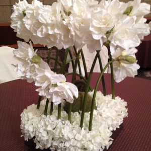 大きなテーブル装花|399235さんのホテルアソシア豊橋の写真(236006)