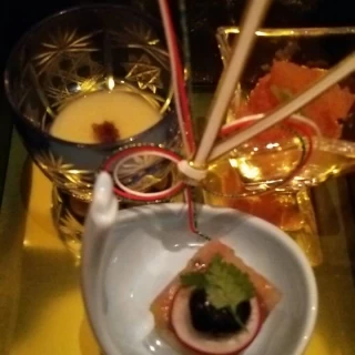博多だけに明太子料理が出てきました。
