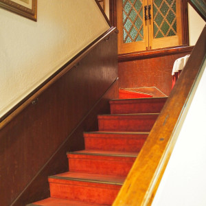 レトロな階段です。写真撮影にも良さそうでした。|400976さんのセントジョージジャパンの写真(297185)