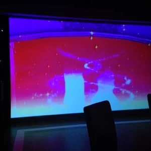 入場の際の映像による演出です|401469さんのWedding Hotel PRIVE（プリヴェ）（ウエディング取扱終了）の写真(234432)