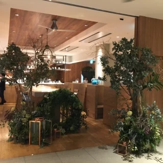 披露宴会場への入り口