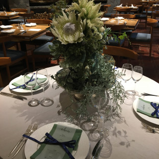 ゲストテーブル
緑が素敵