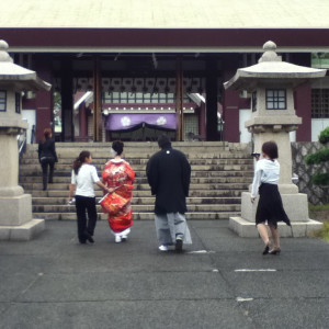 本殿への入り口です。|404946さんの千葉縣護国神社（produce by 華雅苑）の写真(236208)