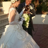家族のちわわ君♪一緒に来れて嬉しい！動物OKで本当に良かった