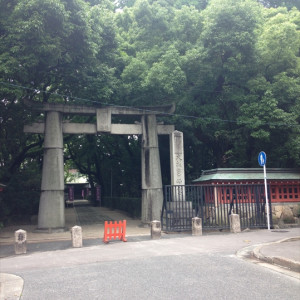 神社の外観|405298さんの筥崎宮ブライダル清明殿の写真(252054)