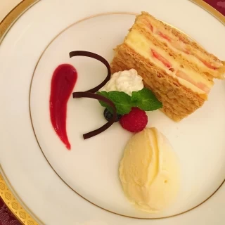 ミルフィーユ美味しかったです